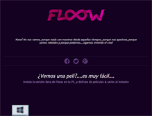 Tablet Screenshot of floow.tv